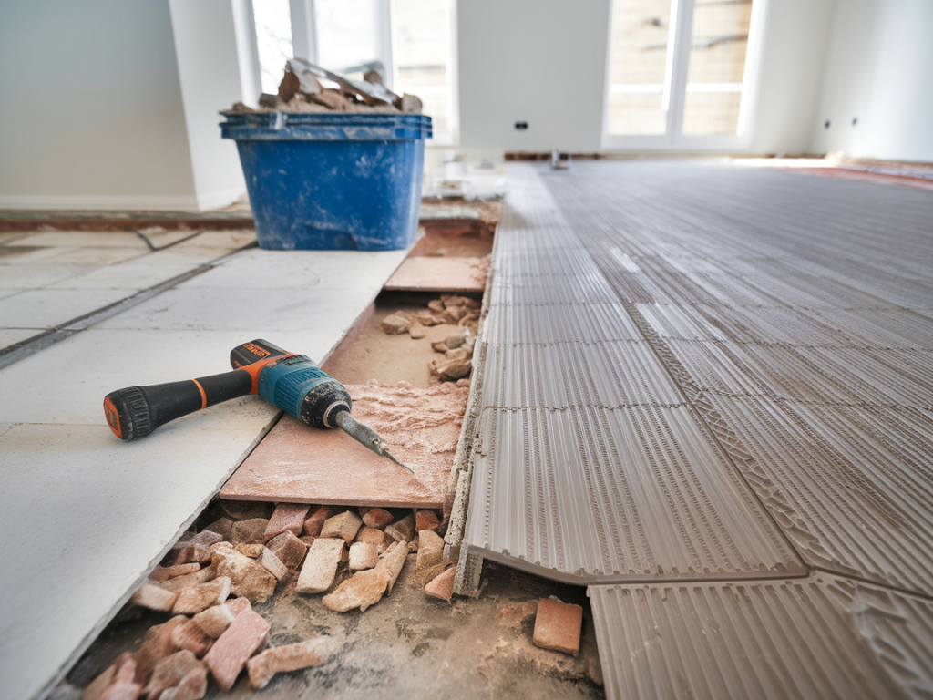 Gagner du temps et éviter la poussière des travaux de démolition