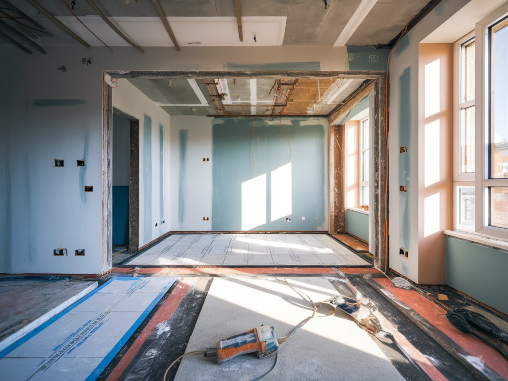 Tableau – Coût moyen au m² pour chaque type de rénovation en 2024