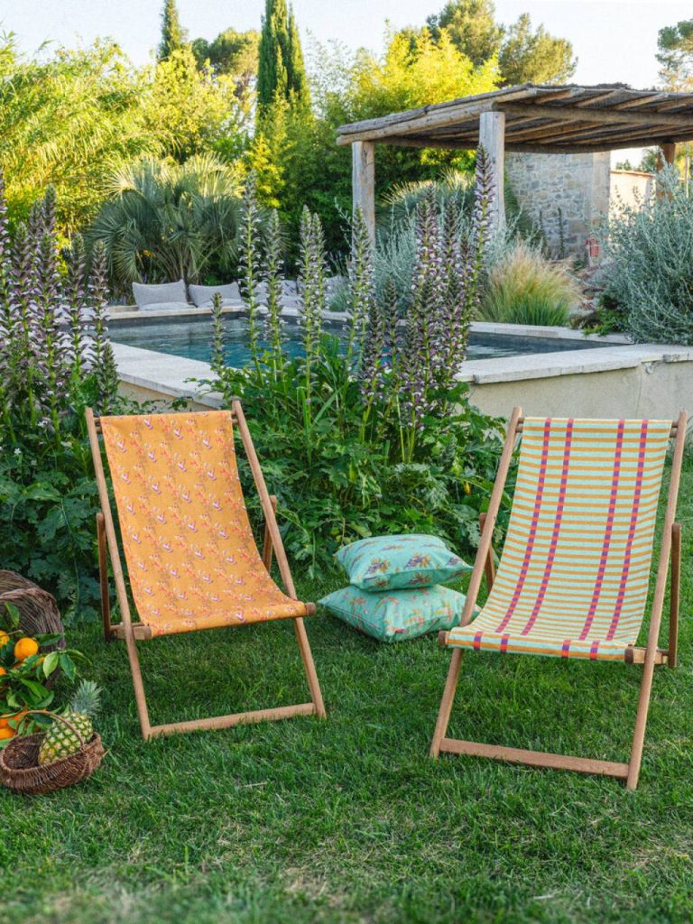 Toile pour transat prêt à poser : confort et style sans effort