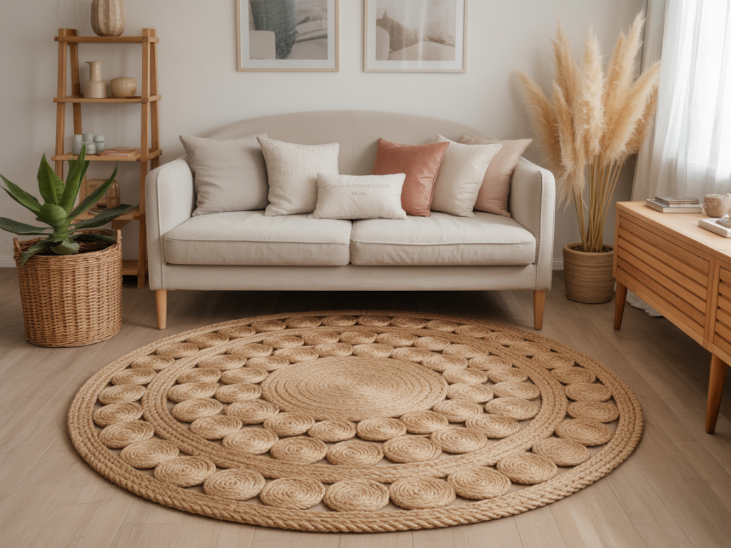 Décoration naturelle : intégrer un tapis en jonc de mer à votre intérieur Décoration naturelle : intégrer un tapis en jonc de mer à votre intérieur