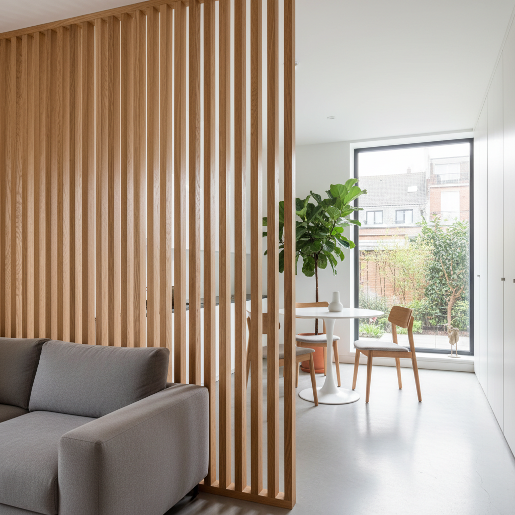 Les Secrets de Fabrication : Comment Concevoir une Demi-Clôture en Bois Image pour demi cloison bois