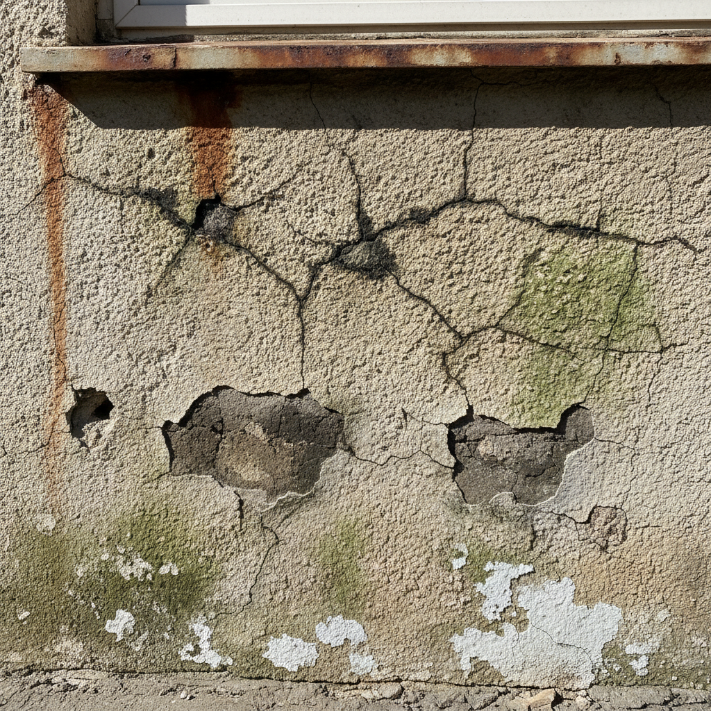 Comment Diagnostiquer les Causes du Crépi Extérieur Qui Tombe Image pour diagnostiquer crépi extérieur
