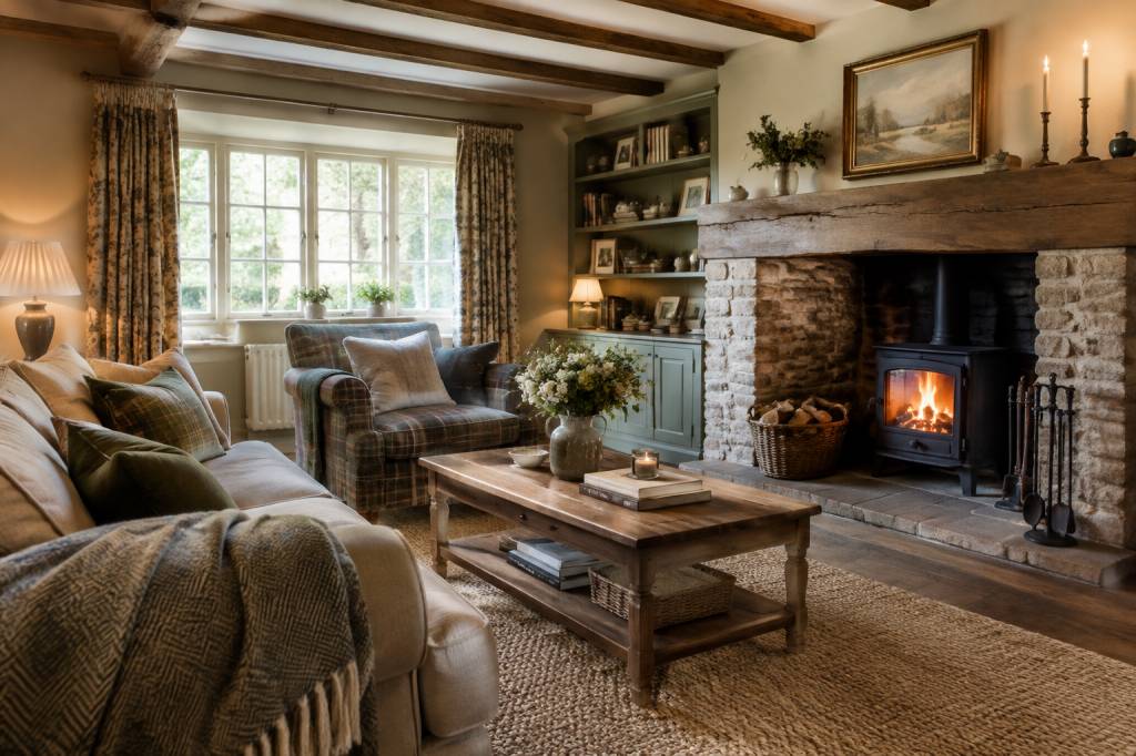 Cottage anglais intérieur : idées déco pour une maison chaleureuse et élégante Cottage anglais intérieur : idées déco pour une maison chaleureuse et élégante